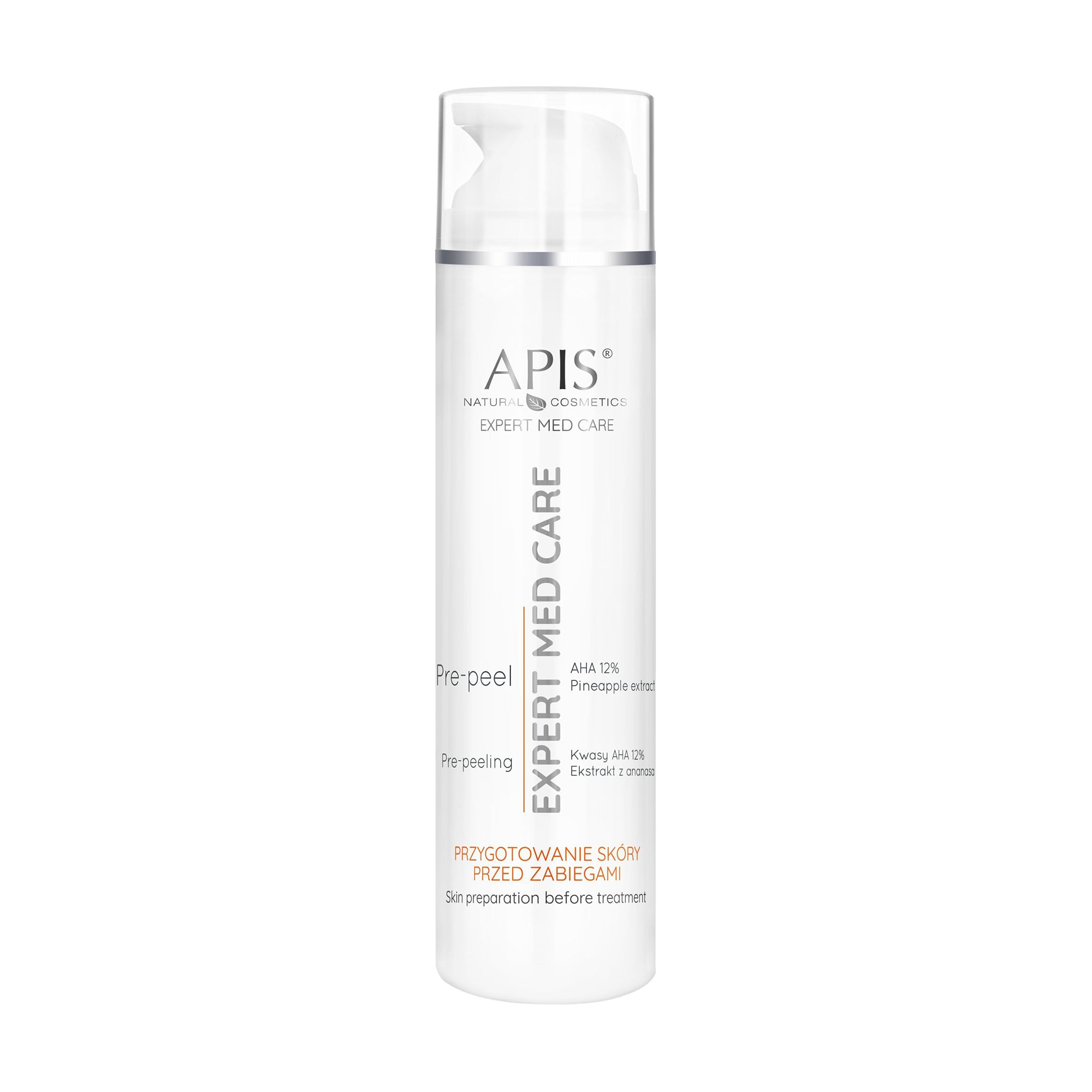 Пілінг для обличчя Apis Natural Cosmetics Professional Expert Med Care Pre-Peeling з AHA-кислотами 12%, 200 мл